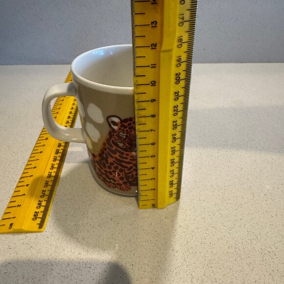 Rare Marimekko Tiger Cup Mug 250 ml Oiva Maija Isola Collectible Design - Picture 9 of 9